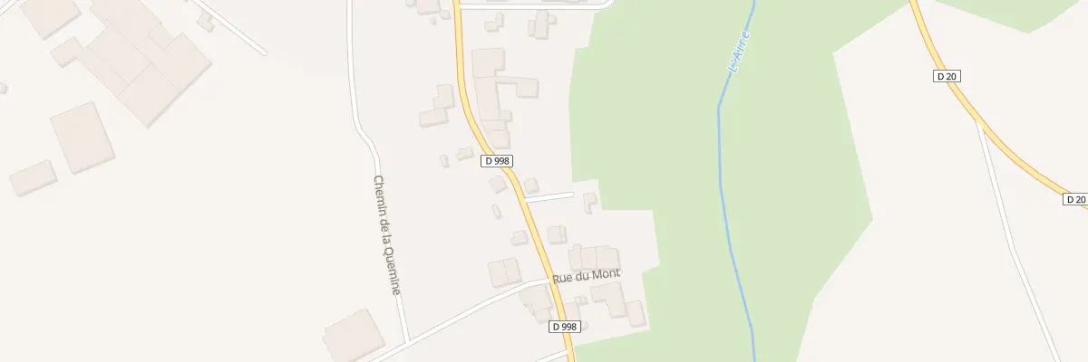 Plan du 11 Rte de Bar à Nubécourt