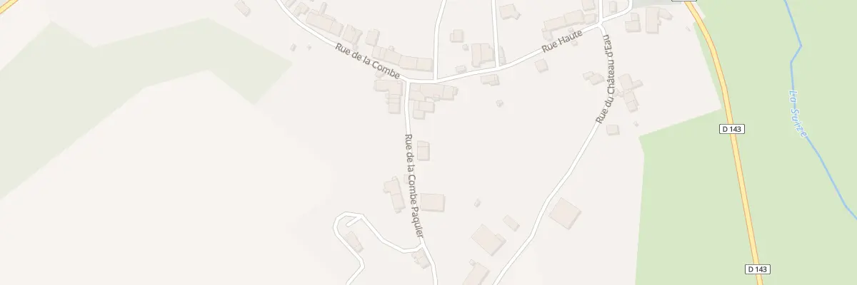 Plan du 3 Rue de la Combe Paquier à Foulain