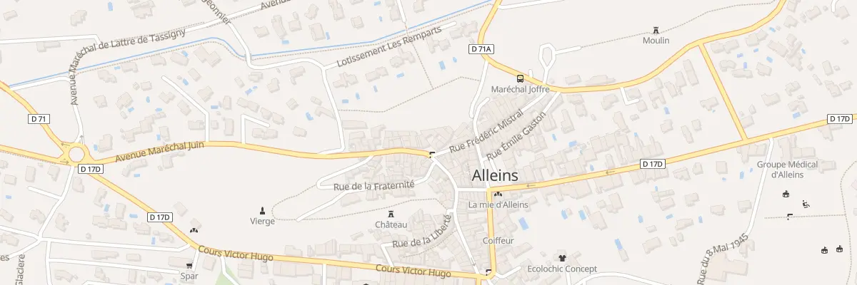 Plan du 26 Pl Eugene Garcin à Alleins
