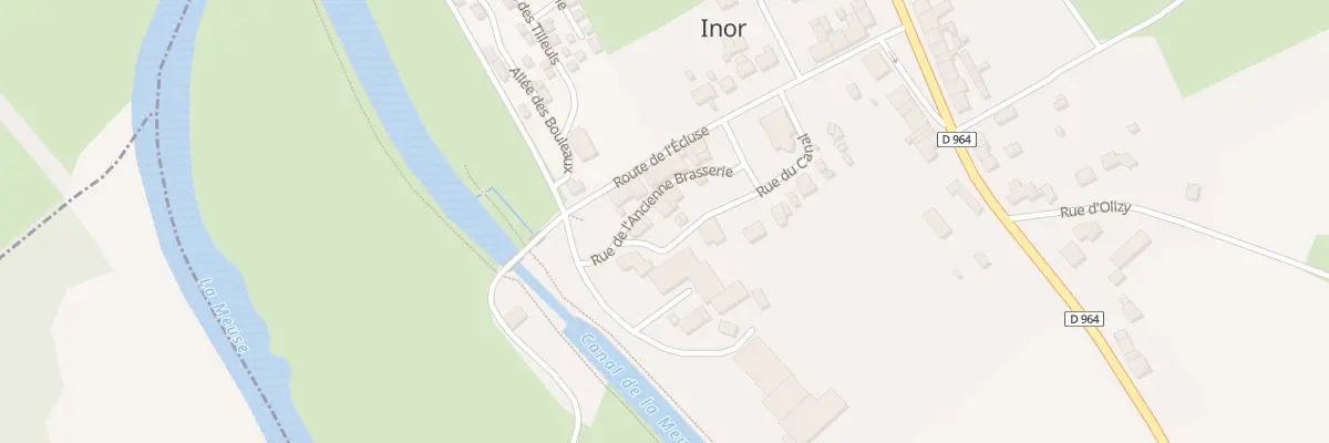Plan du 4 Rue de l’Ancienne Brasserie à Inor