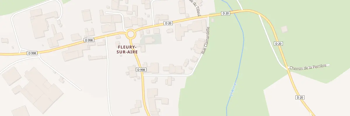 Plan du 7 Rue Clamardelle à Nubécourt