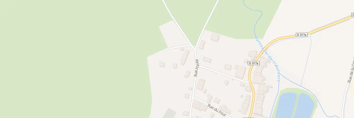 Plan du 15 Rue Haute à Osnes