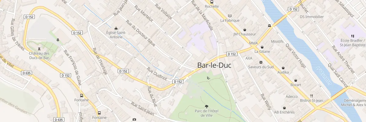 Plan du 53 Rue Martelot à Bar-le-Duc