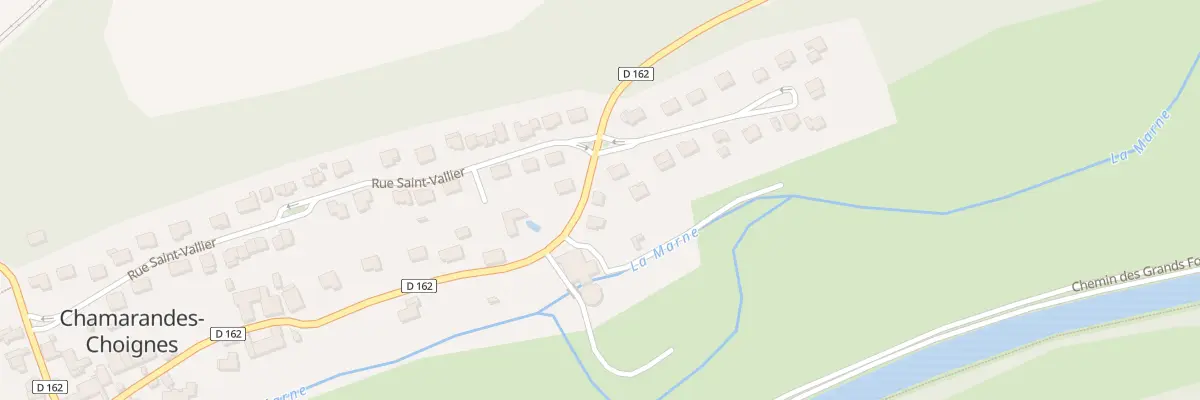 Plan du 20 Rue du Foulon à Chamarandes-Choignes