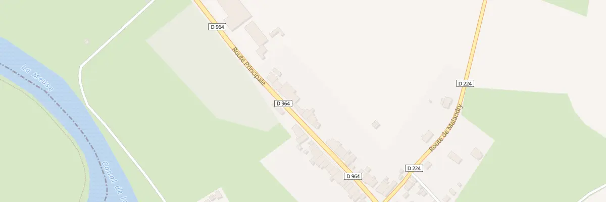 Plan du 72 Rte Principale à Inor
