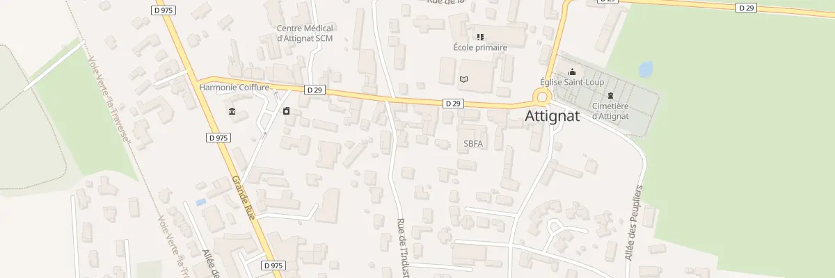 Plan du 55D Rue de l’Industrie à Saint-Étienne-du-Bois