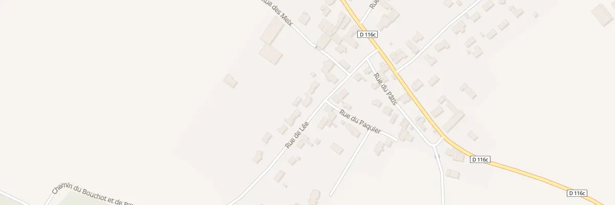 Plan du 14 Rue de Lée à Bessey-lès-Cîteaux