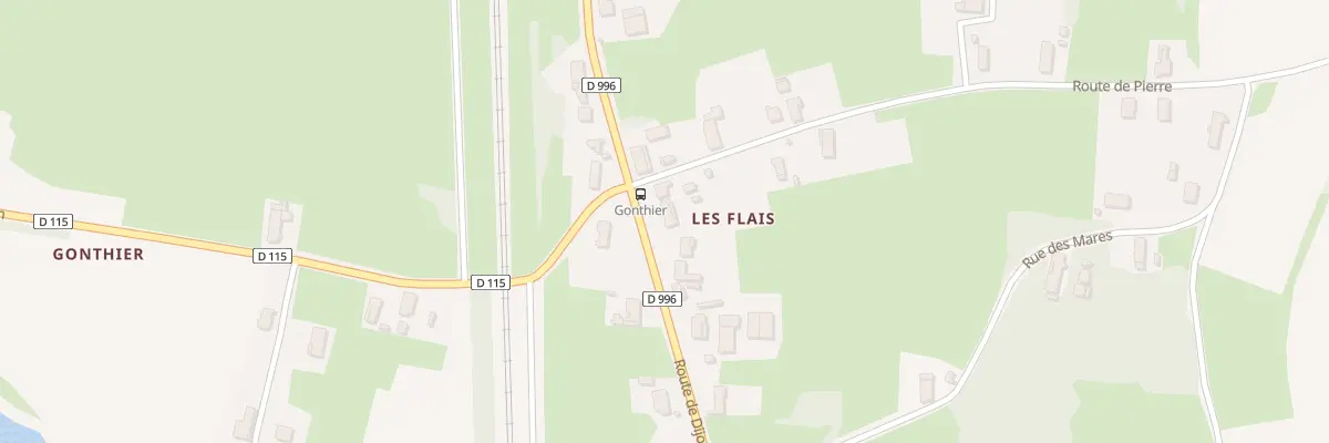 Plan du 28 Rte de Dijon à Saint-Bonnet-en-Bresse