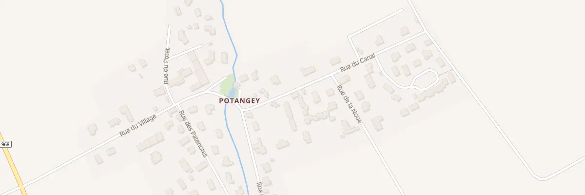 Plan du 6 Rue du Canal à Aiserey