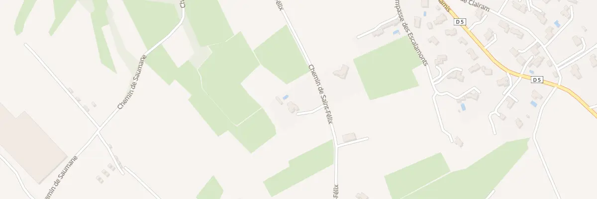 Plan du 540 Che de Saint Felix à Malemort-du-Comtat