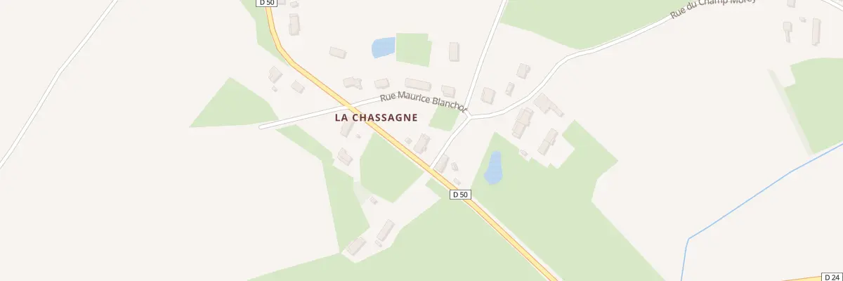 Plan du 21 Rte de la Chassagne à Devrouze