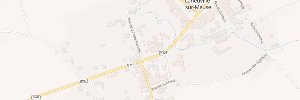 Plan du 2 Rue de la Petite Fontaine à Laneuville-sur-Meuse