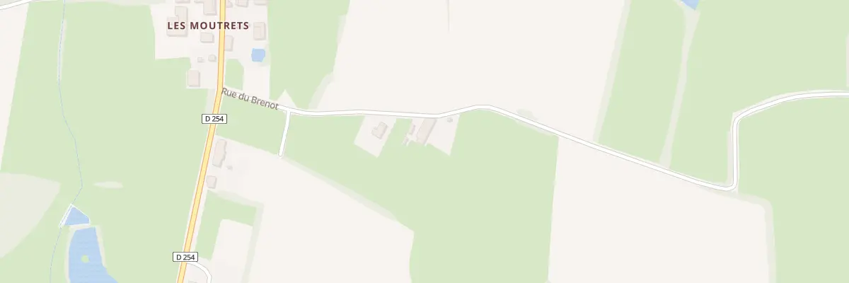 Plan du 250 Rue du Brenot à Juif