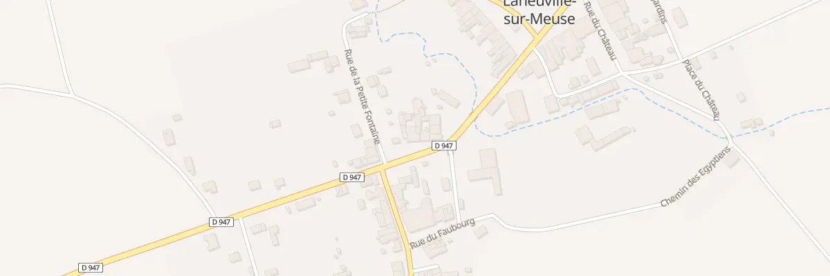 Plan du 14 Rue de la Lieuse à Laneuville-sur-Meuse