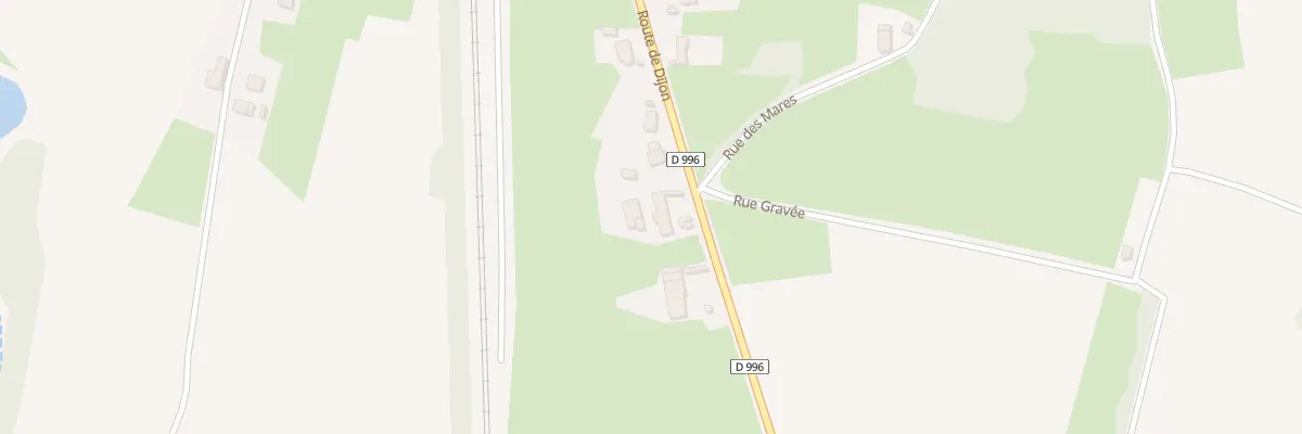 Plan du 17 Rte de Dijon à Saint-Bonnet-en-Bresse