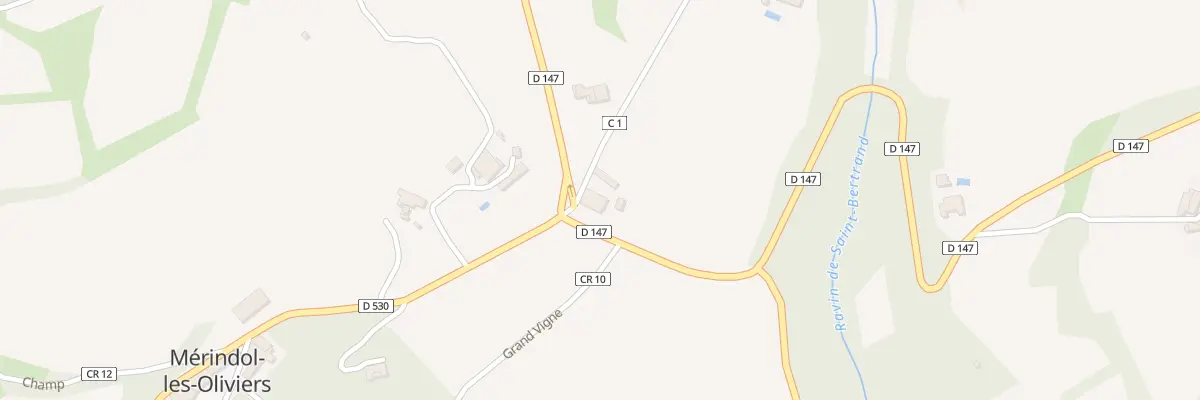 Plan du 5042B La Font de l’Aube à Mérindol-les-Oliviers