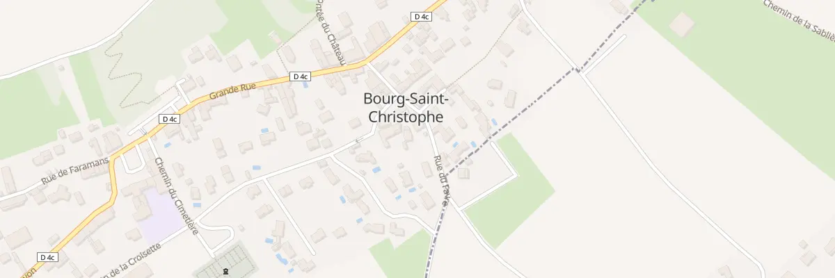 Plan du 118 Rue du Favre à Bourg-Saint-Christophe