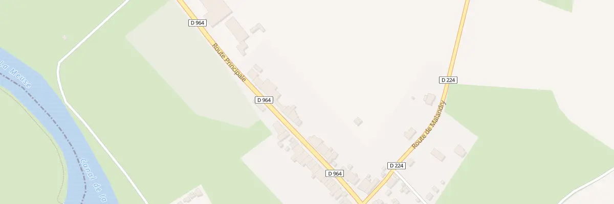 Plan du 68 Rte Principale à Inor