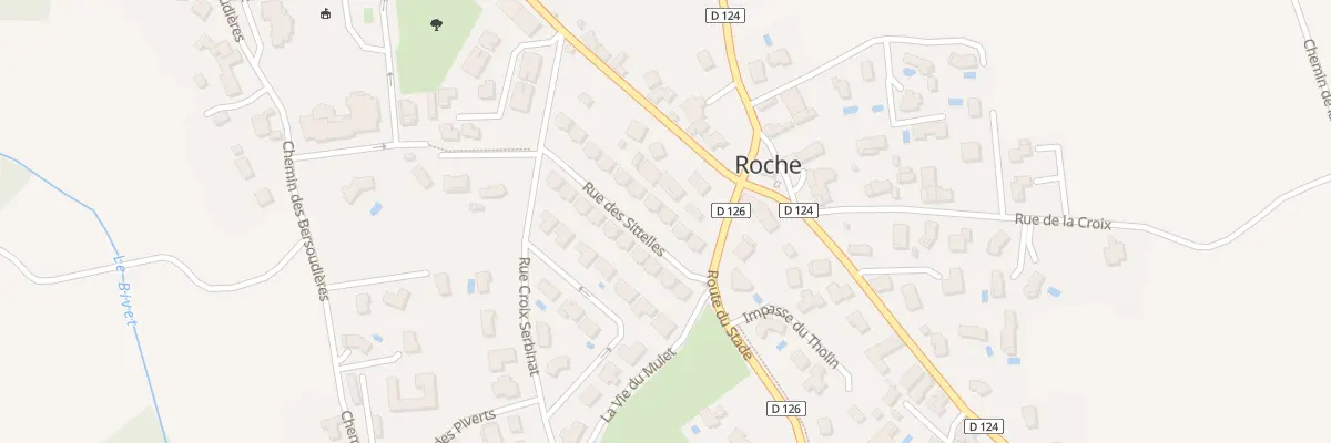 Plan du 60 Rue des Sitelles à Roche