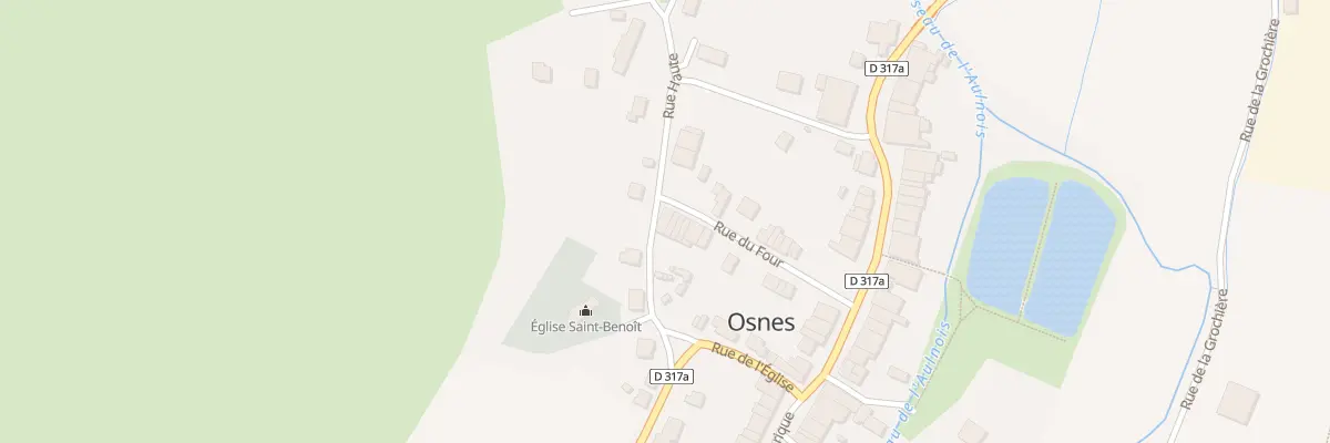 Plan du 17 Rue du Four à Osnes
