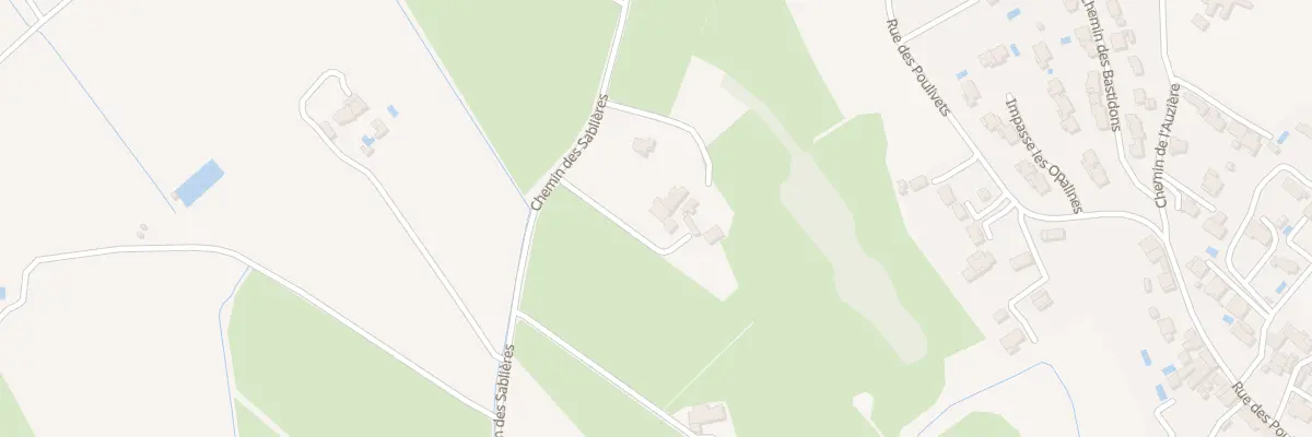 Plan du 591 Che des Sablières à Oppède