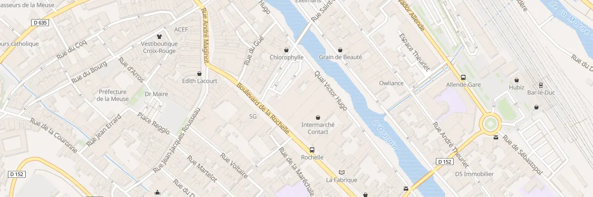 Plan du 20 Bd de la Rochelle à Bar-le-Duc