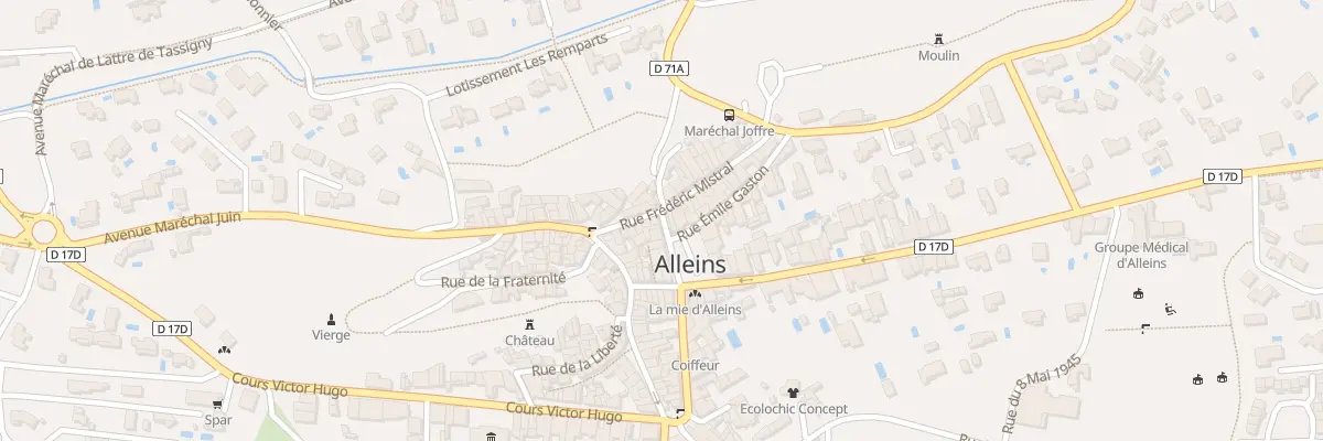 Plan du 19 Tra du Moulin à Alleins