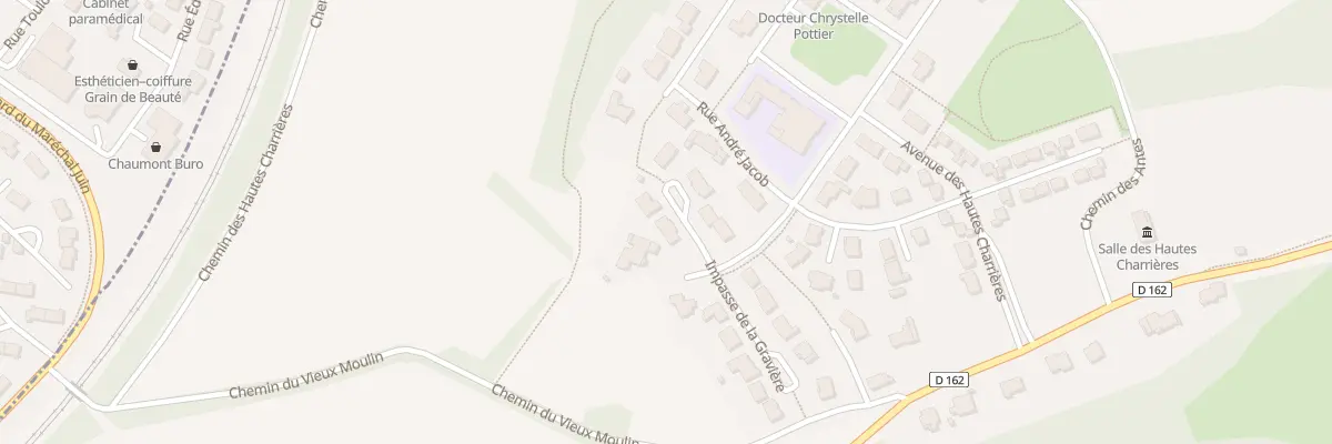 Plan du 16 Imp de la Graviere A Choignes à Chamarandes-Choignes
