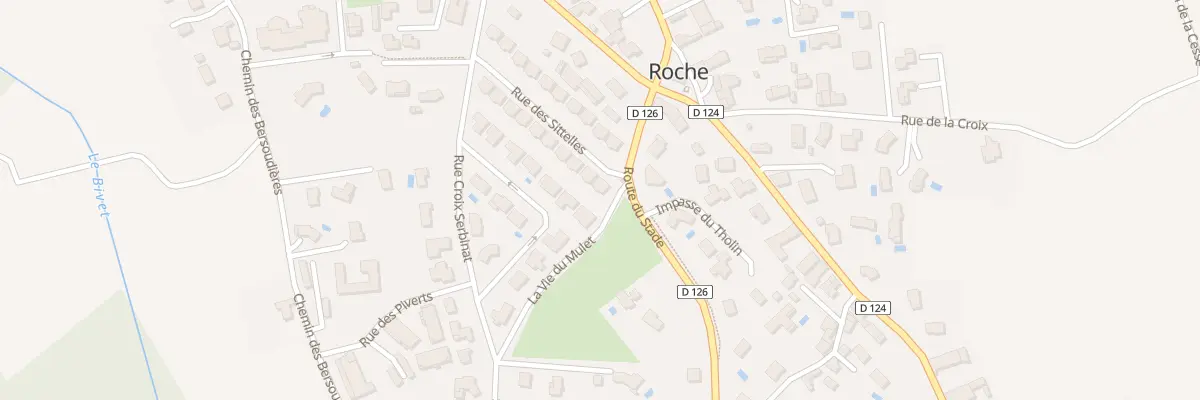 Plan du 13 Rue des Sitelles à Roche