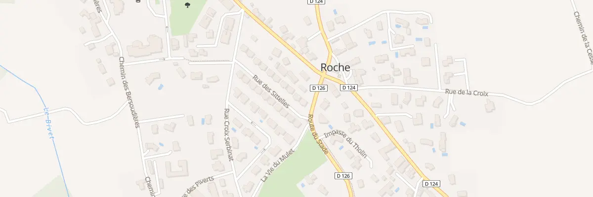 Plan du 40 Rue des Sitelles à Roche