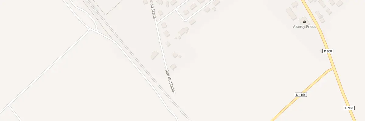 Plan du 25 Rue du Stade à Aiserey
