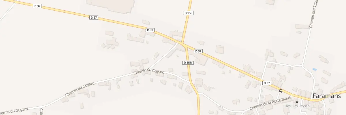 Plan du 46 Chem de la Croze à Faramans