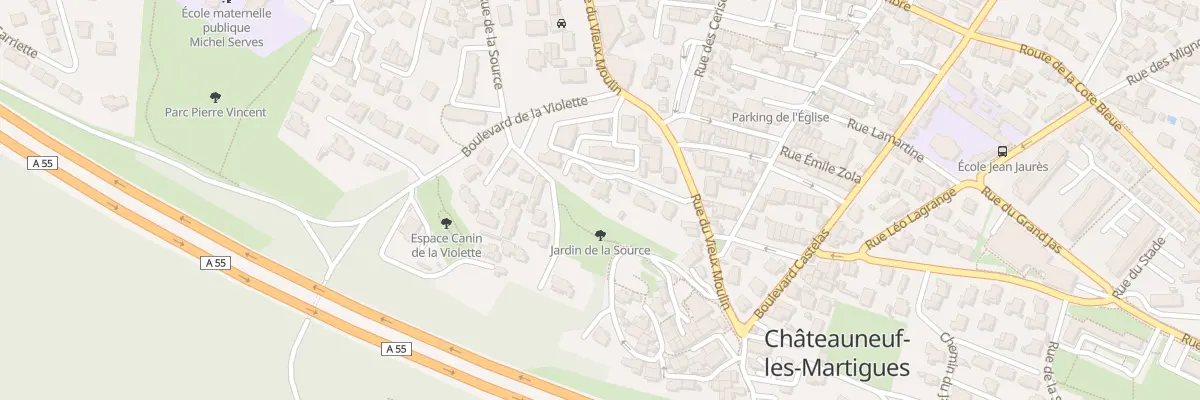 Plan du 19B Imp du Vieux Moulin à Châteauneuf-les-Martigues