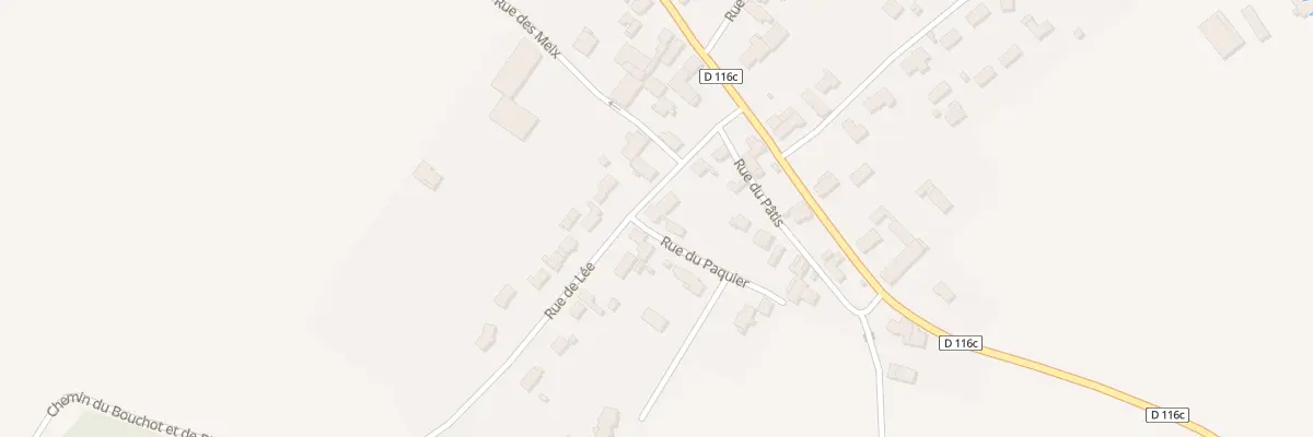 Plan du 1 Rue du Paquier à Bessey-lès-Cîteaux