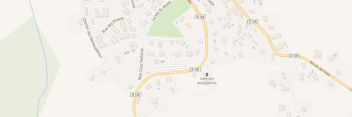 Plan du 427 Rue Croix Serbinat à Roche