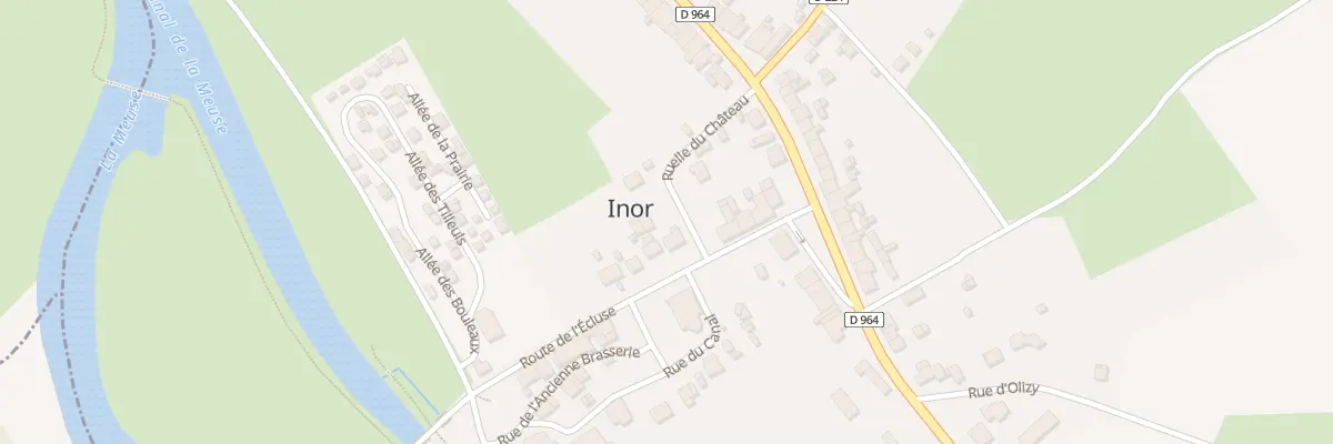 Plan du 10 Rte de l’Ecluse à Inor