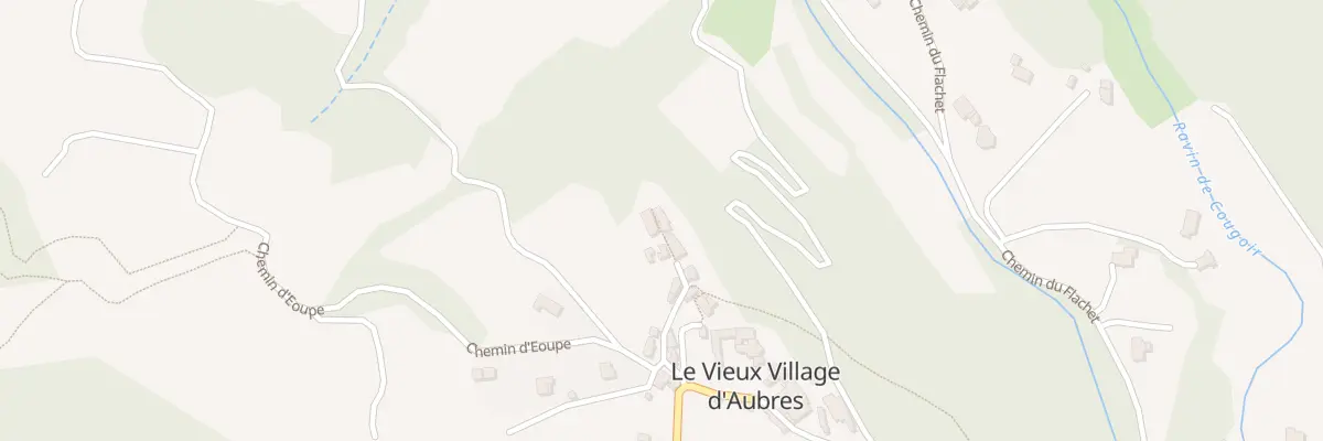 Plan du 5156 Le Village à Aubres