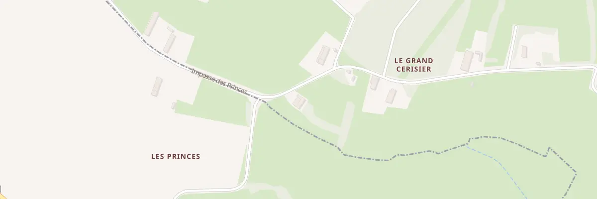 Plan du 5 Ham Grand Cerisier à Simard
