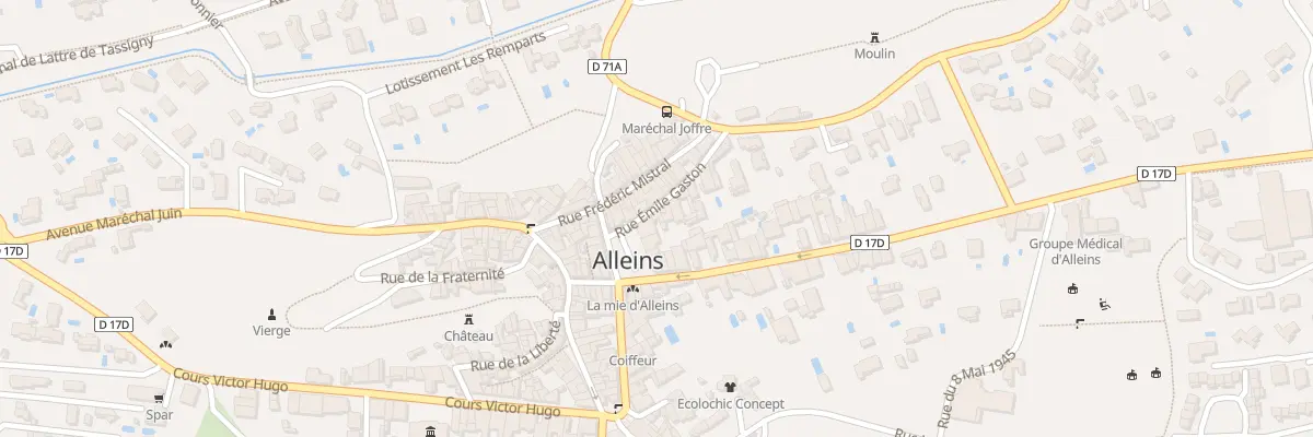 Plan du 79 Pl de la République à Alleins