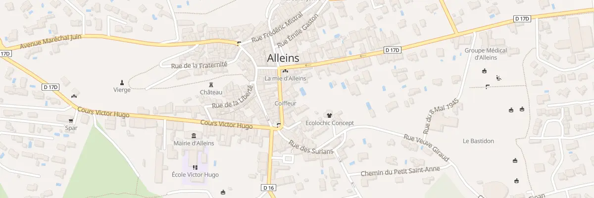 Plan du 5070 Rue du 4 Septembre à Alleins