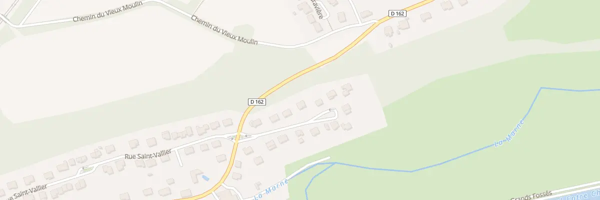 Plan du 7 Rue la Fauconniere à Chamarandes-Choignes