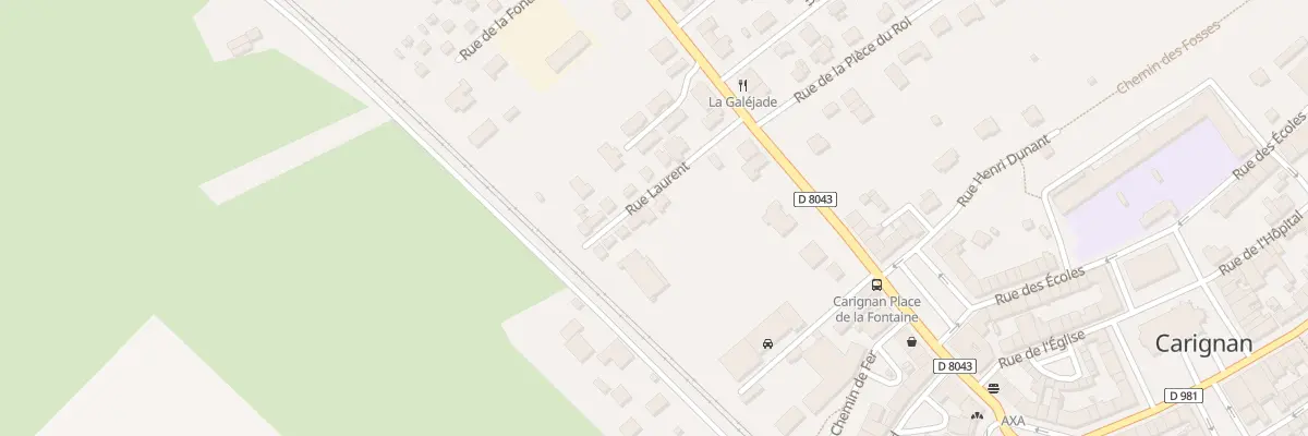 Plan du 3 Rue Laurent à Carignan