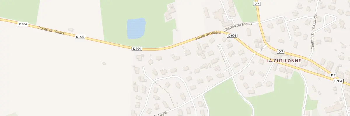 Plan du 731 Rue de la Dombes à Chalamont
