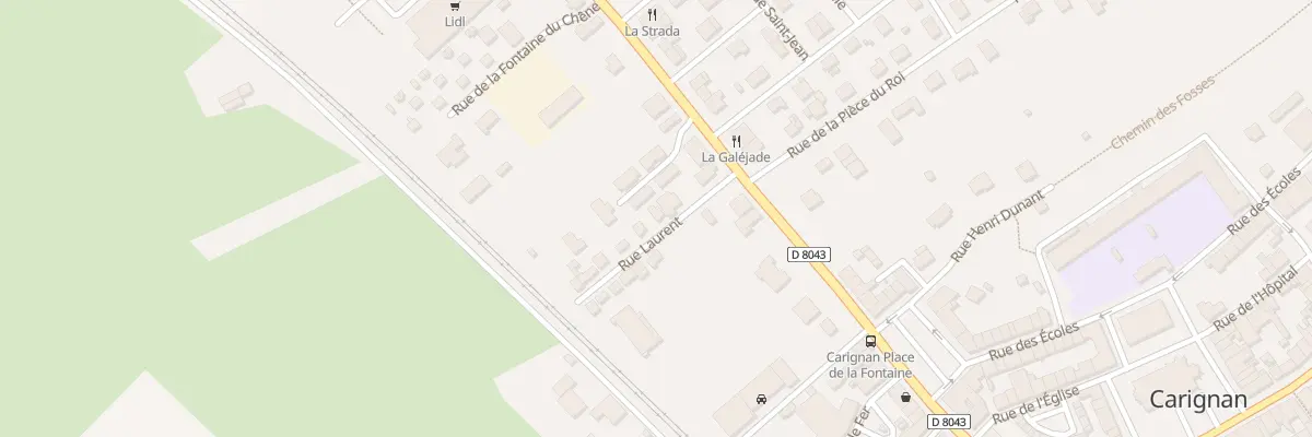 Plan du 4 Rue Laurent à Carignan