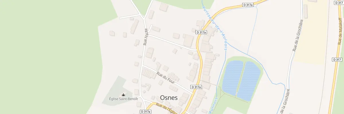 Plan du 5090 Le Village à Osnes