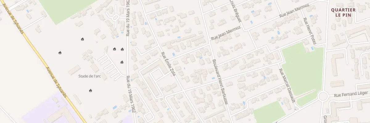Plan du 2 Bd Henri Barbusse à Berre-l’Étang