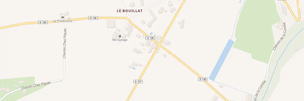 Plan du 1152 Rte du Grand Serre à Thodure