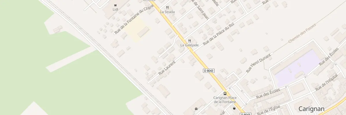 Plan du 2 Rue Laurent à Carignan