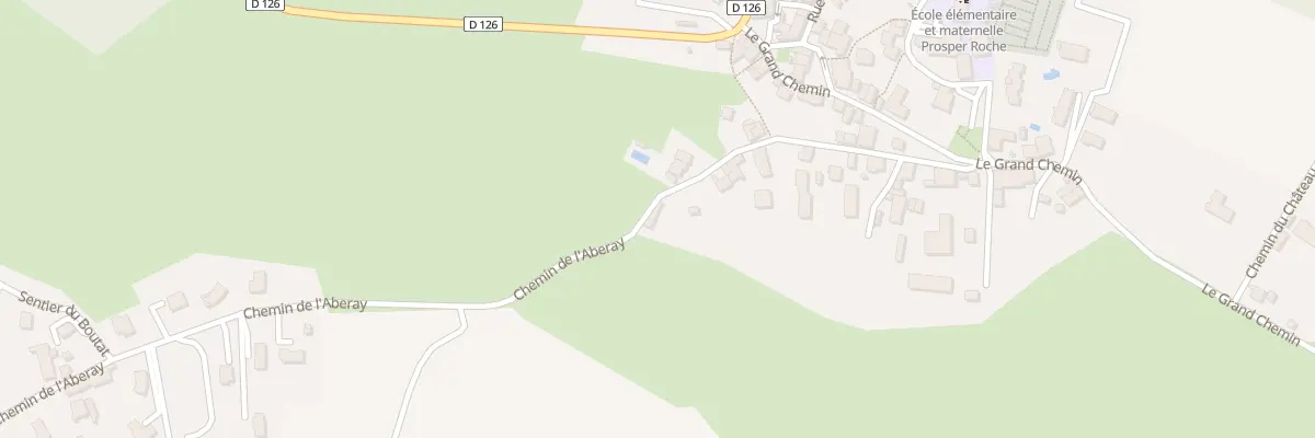 Plan du 219 Che du Martin à Artas