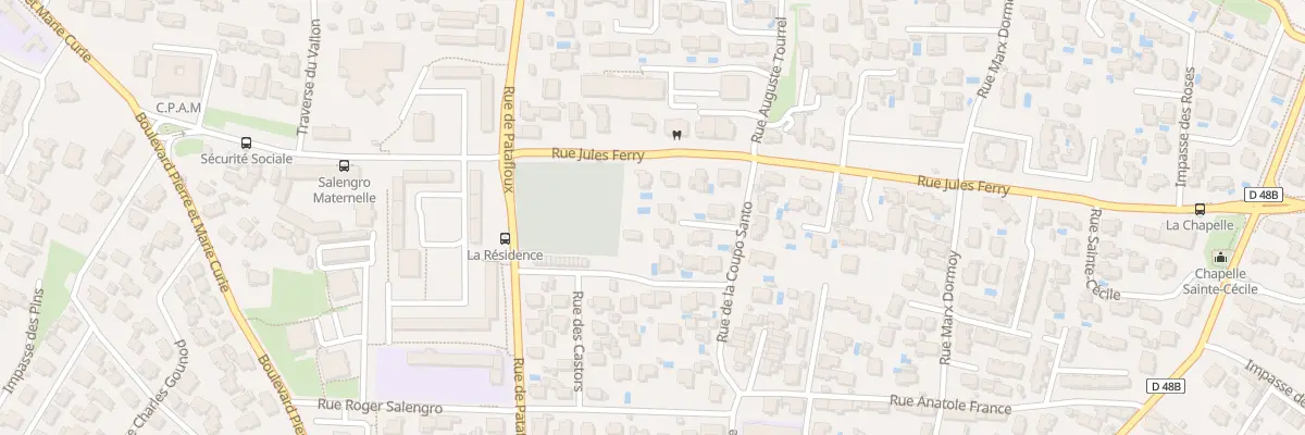 Plan du 11 Rue de la Coupo Santo à Châteauneuf-les-Martigues